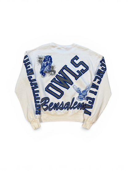 (L) 1988 Bensalem Owls Crewneck