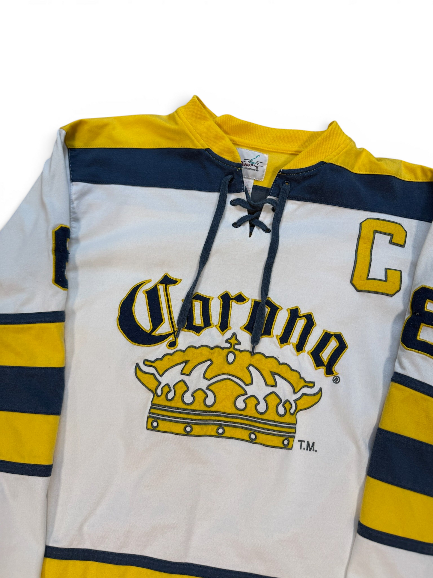 (M) Y2K Corona Beers Hockey Jersey