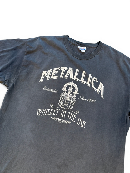 (XL) 2005 Metallica Whiskey In The Jar Thrashed Tee