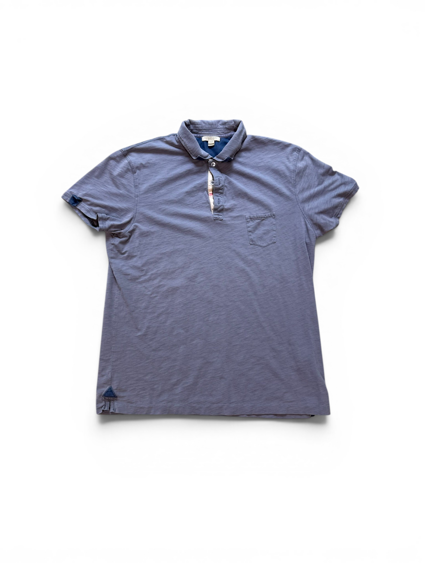 (XL) Vintage Burberry Brit Polo Shirt