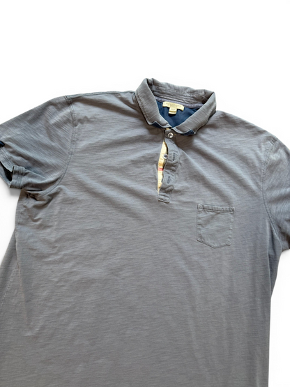 (XL) Vintage Burberry Brit Polo Shirt