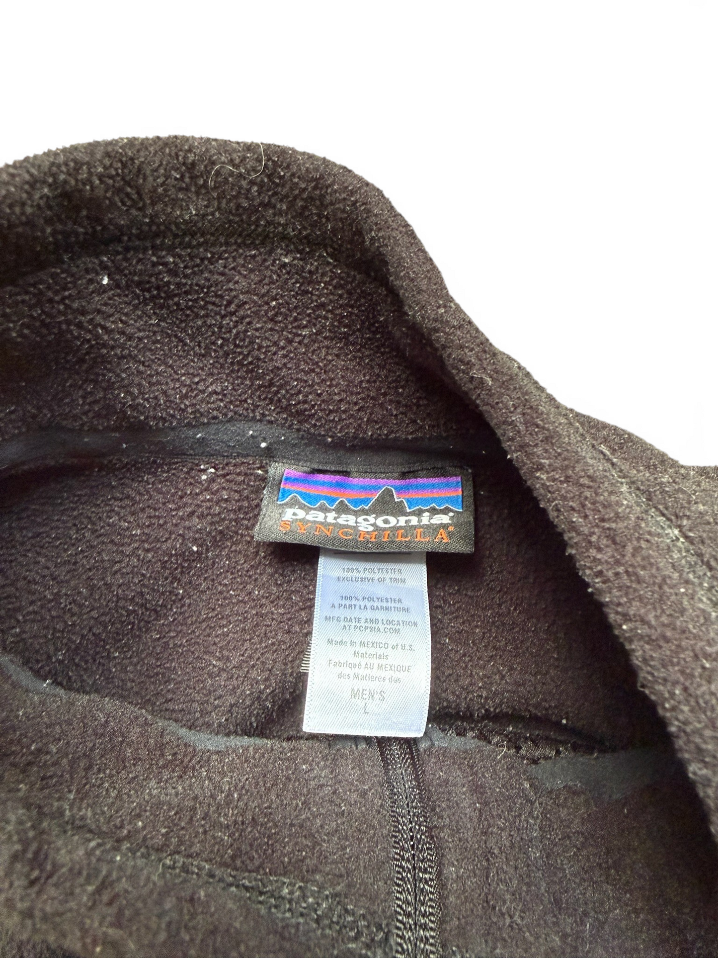(L) Vintage 90s Patagonia Synchilla Fleece Vest
