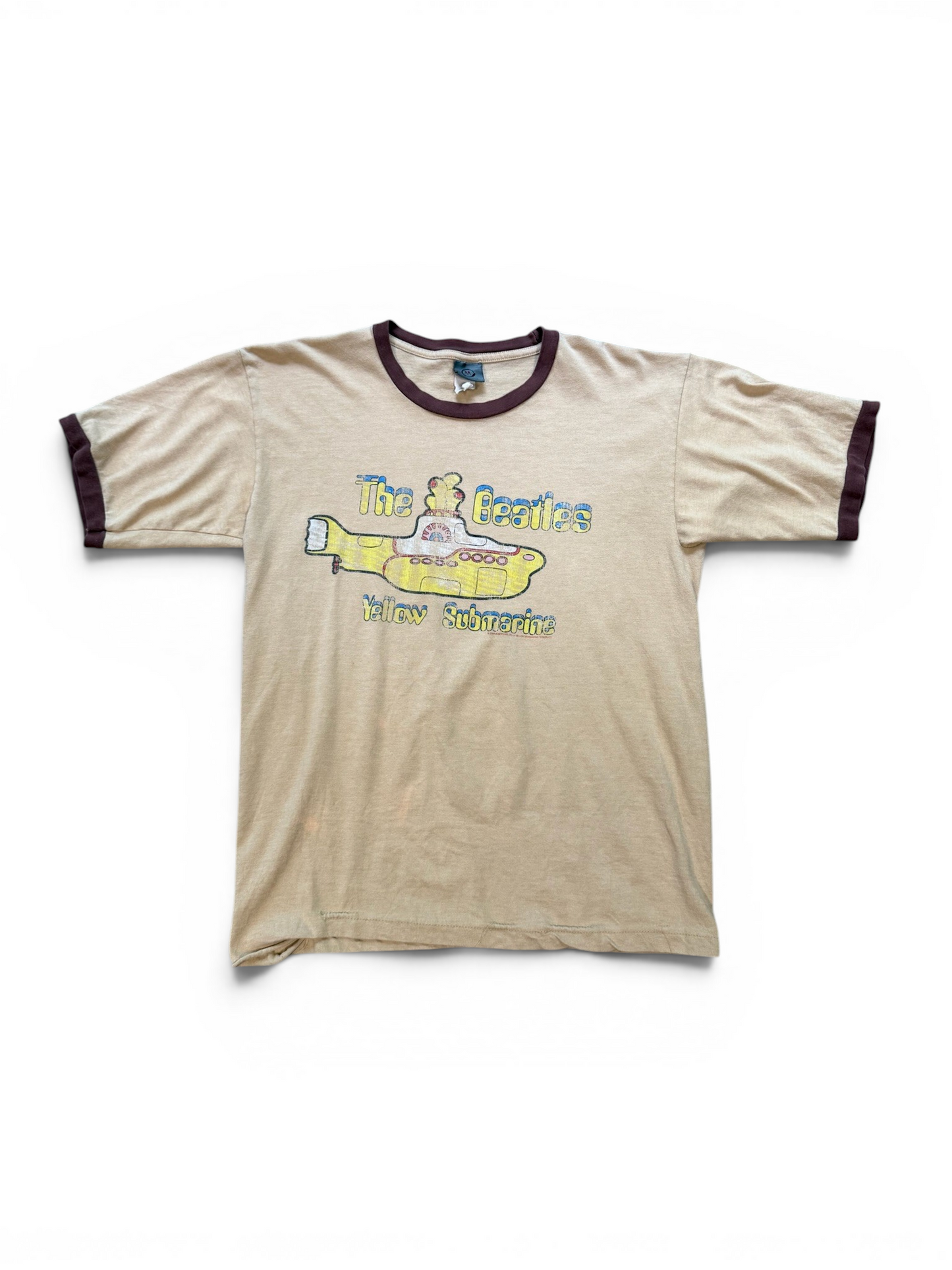 (M) 2004 The Beatles Yellow Submarine Ringer Tee
