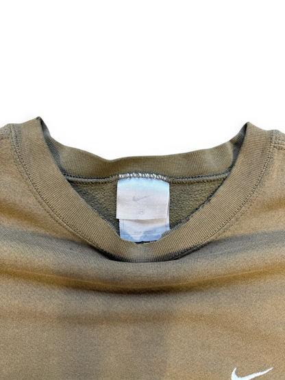 (M) Vintage Nike Faded Olive Crewneck