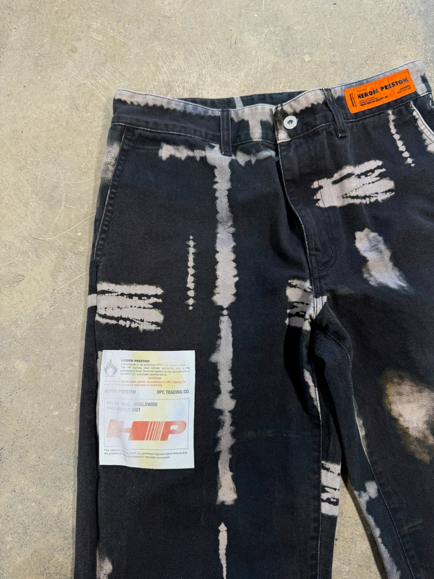 Heron Preston Shibori Chino Pant Sz 34W