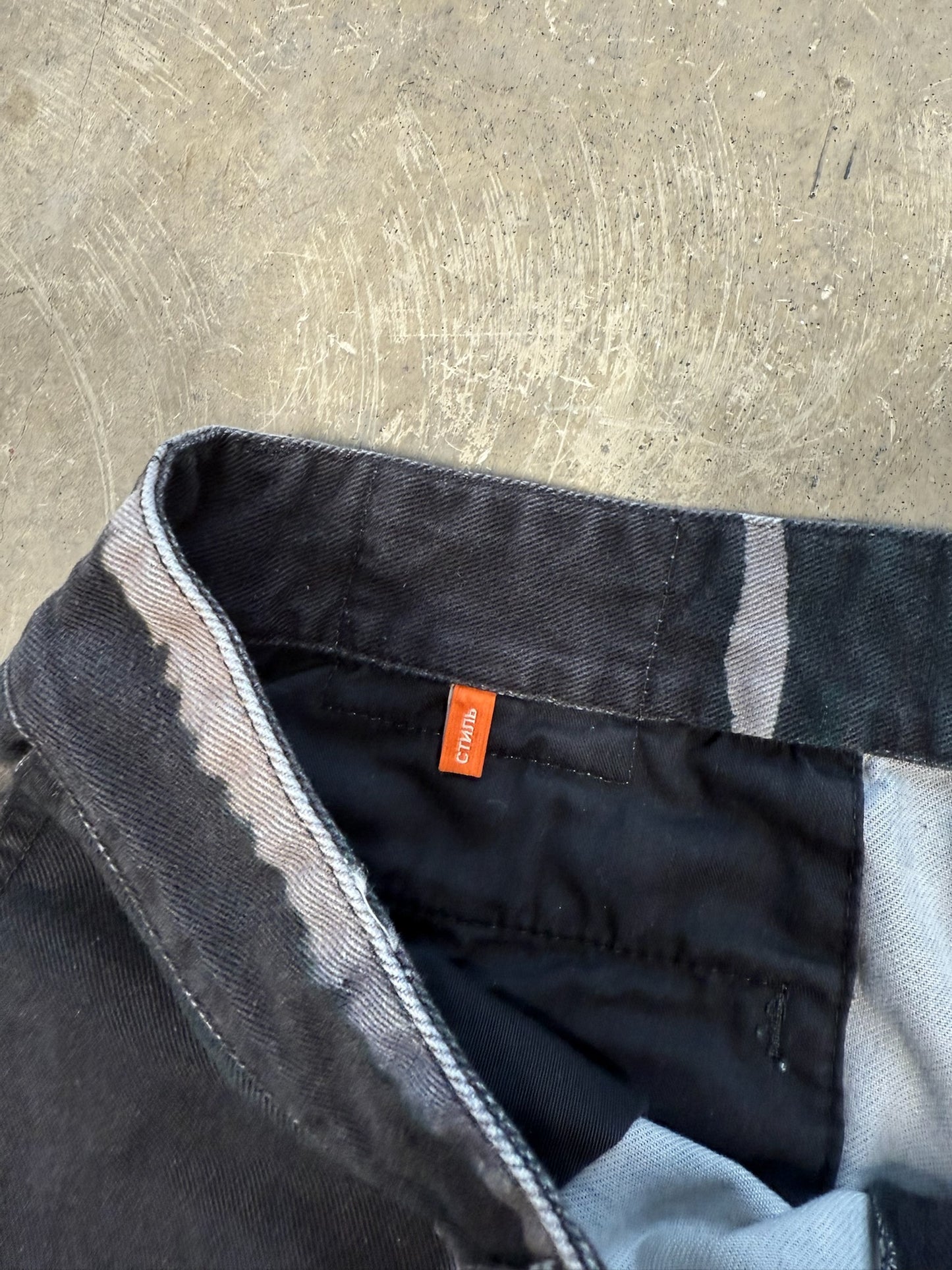 Heron Preston Shibori Chino Pant Sz 34W