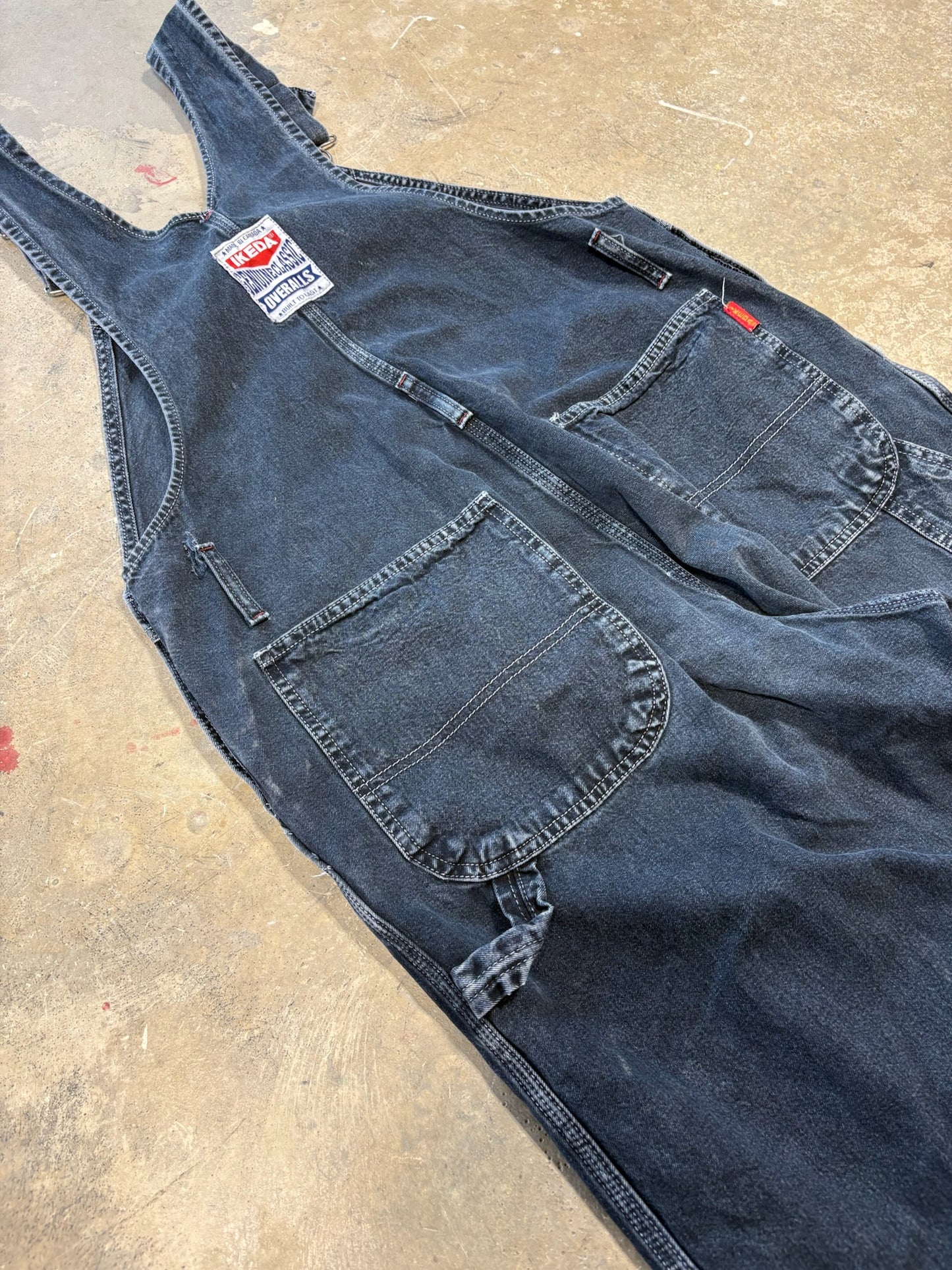 90s Ikeda Overalls Sz XL