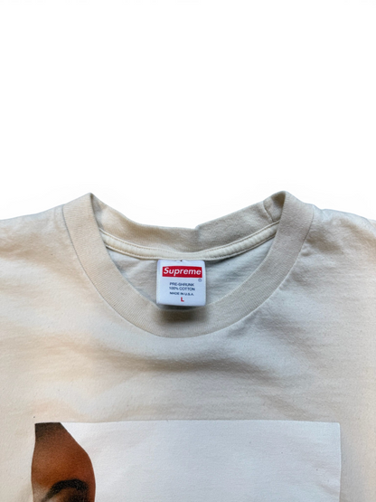 (L) Supreme Water Pistol Tee Natural