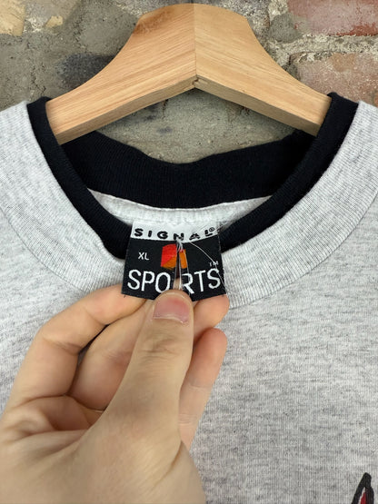 90s Chicago Bulls Signal Double Lined Tee Sz XL