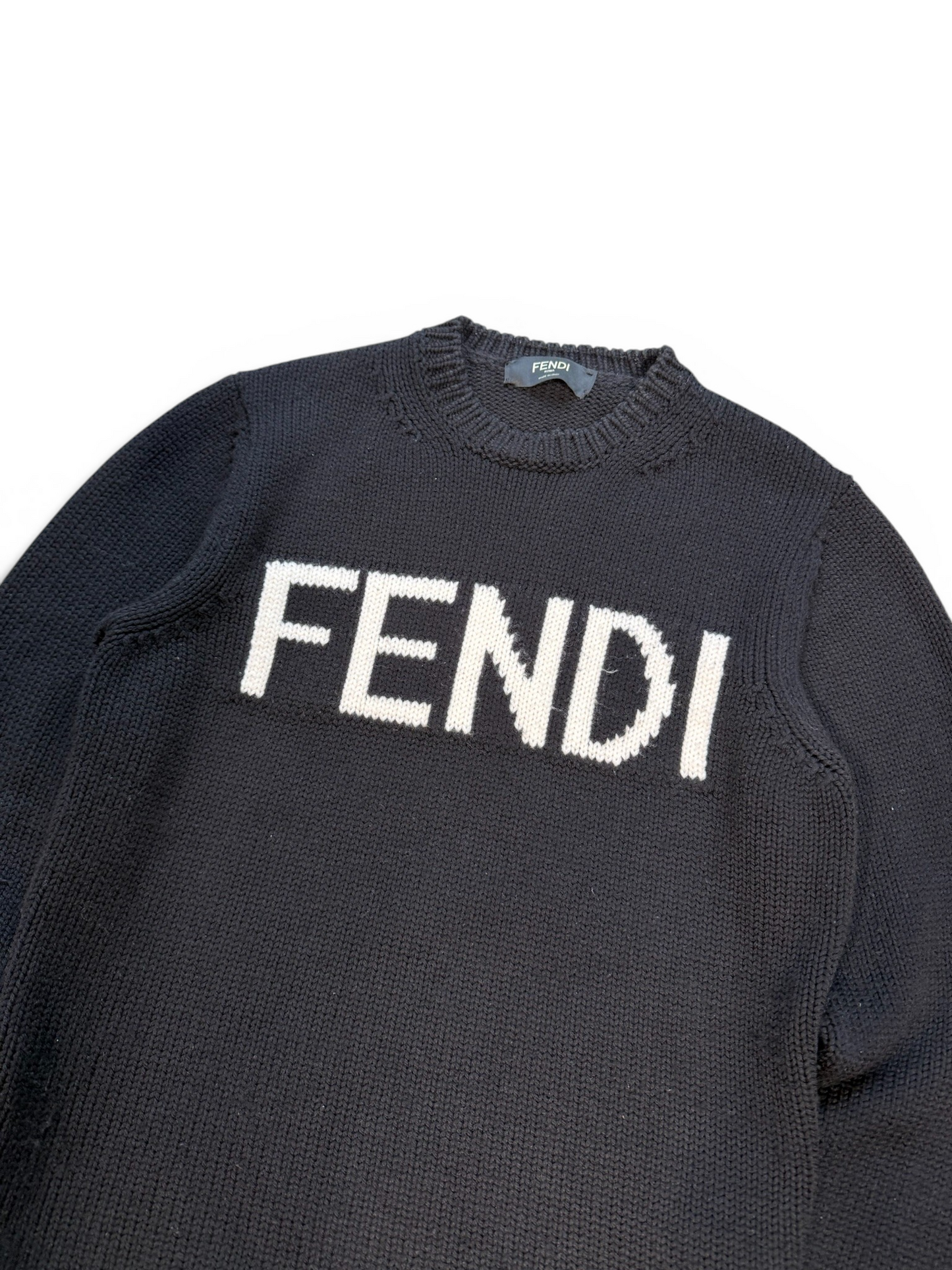(L) Fendi Knit Sweater