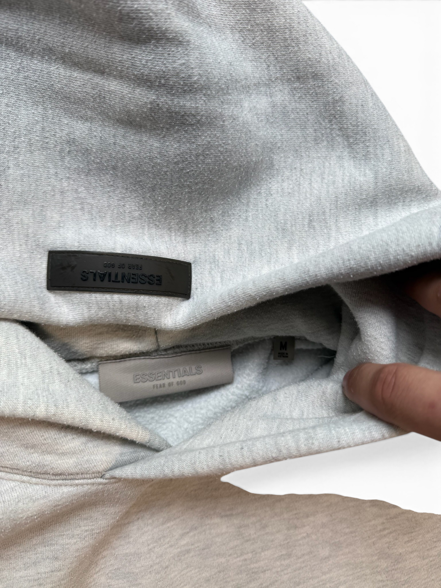 (M) FOG Essentials Light Oatmeal Hoodie