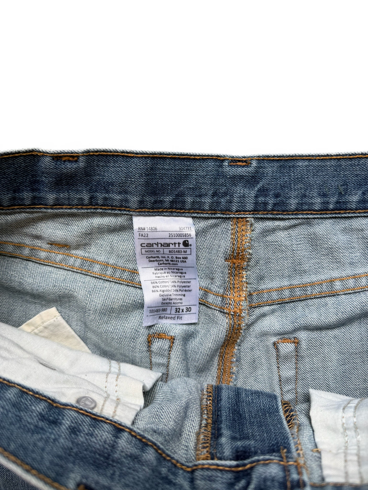(32x30) Vintage Carhartt Classic Work Jeans