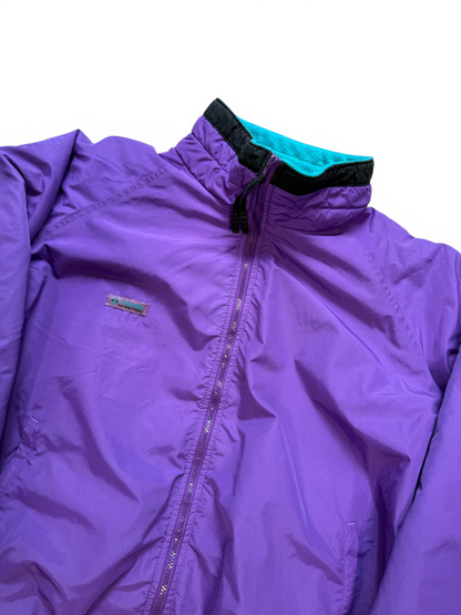 (L) Vintage 90s Columbia Sportswear Fleece Lined Jacket