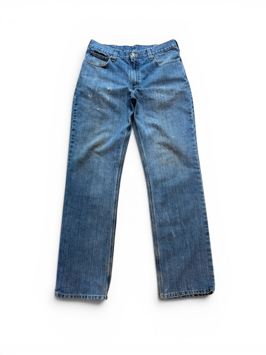(34x34) Vintage Carhartt Distressed Work Jeans