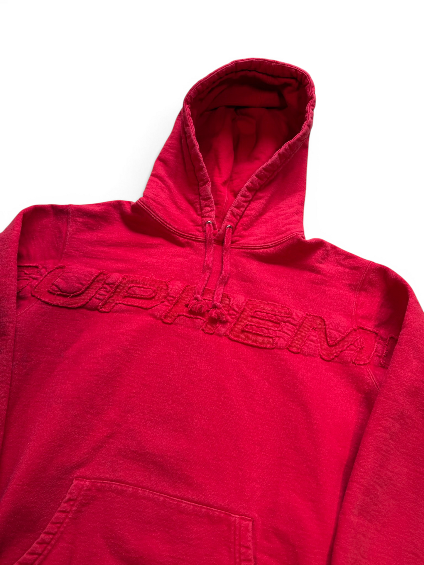 (L) Supreme Set In Hoodie Red SS19