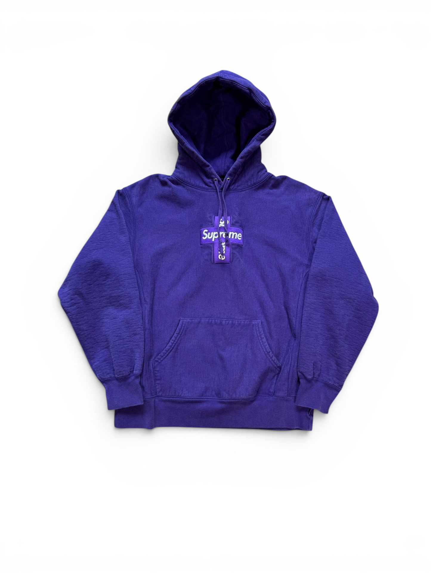 (M) Supreme Cross Bogo Hoodie Purple