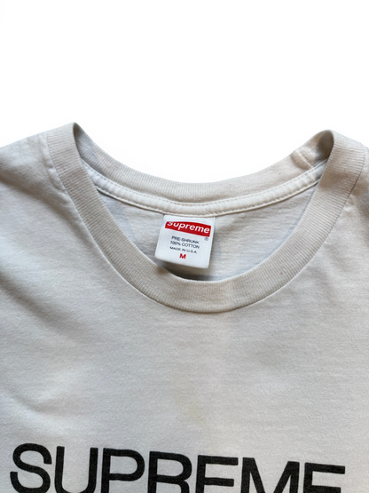 (M) Supreme Est 1994 Tee White