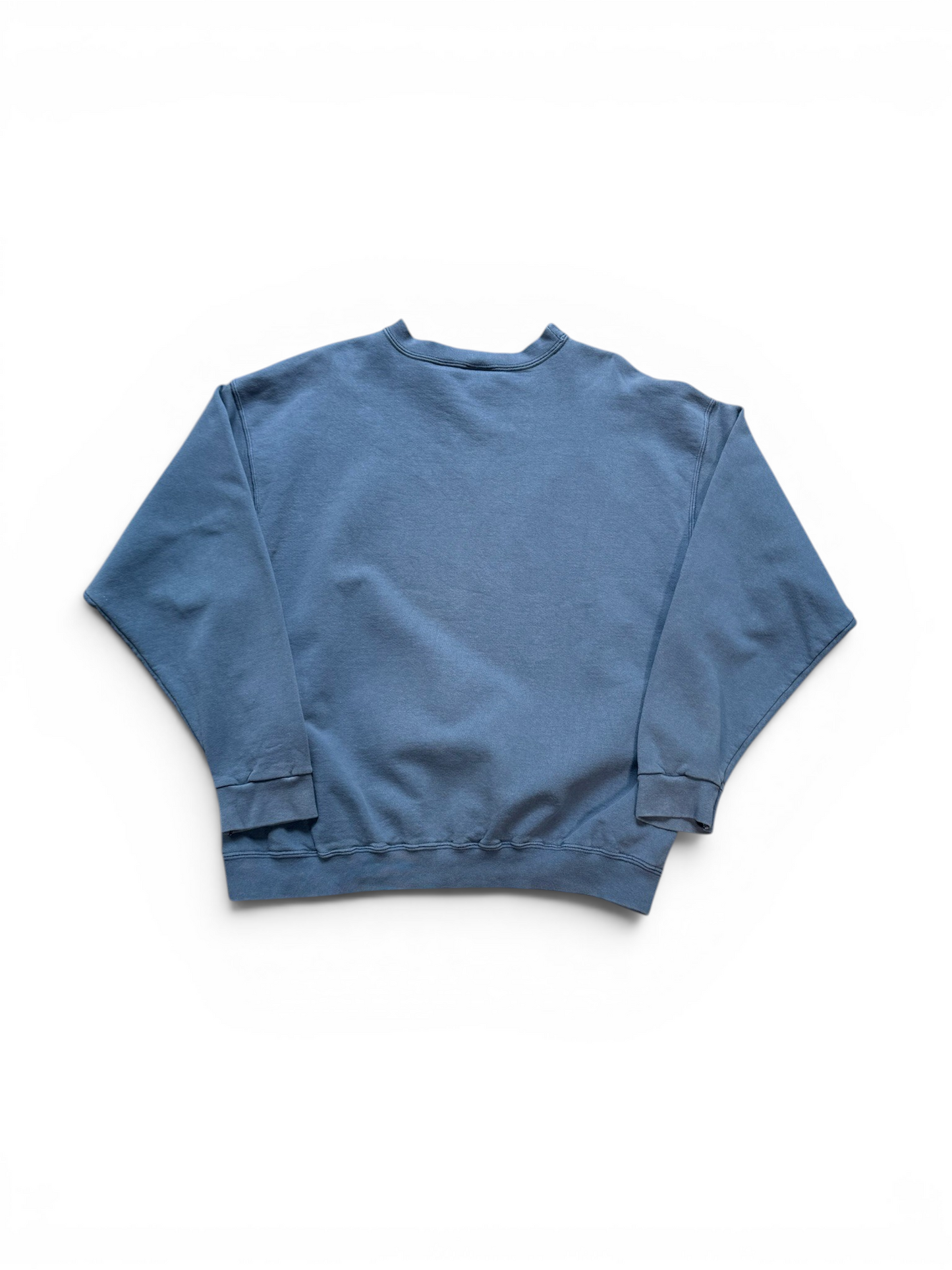 (L) 90s Nike Faded Blue Crewneck