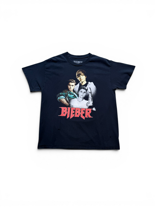 (L) 00s Just Bieber Photo Tee