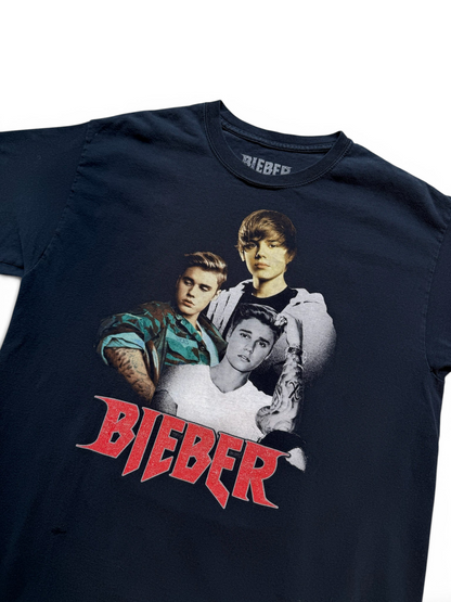 (L) 00s Just Bieber Photo Tee