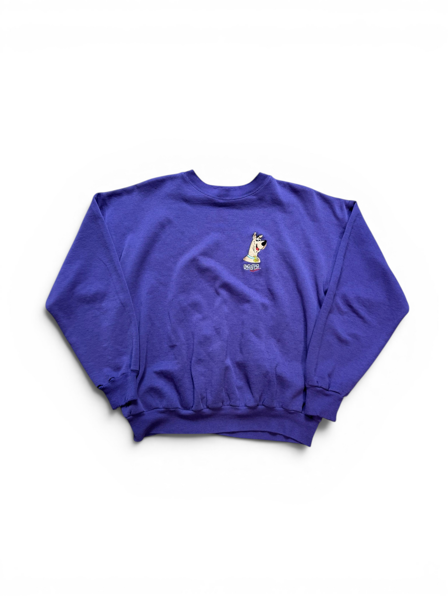 (L) Vintage Cartoon Network Scooby Doo Crewneck