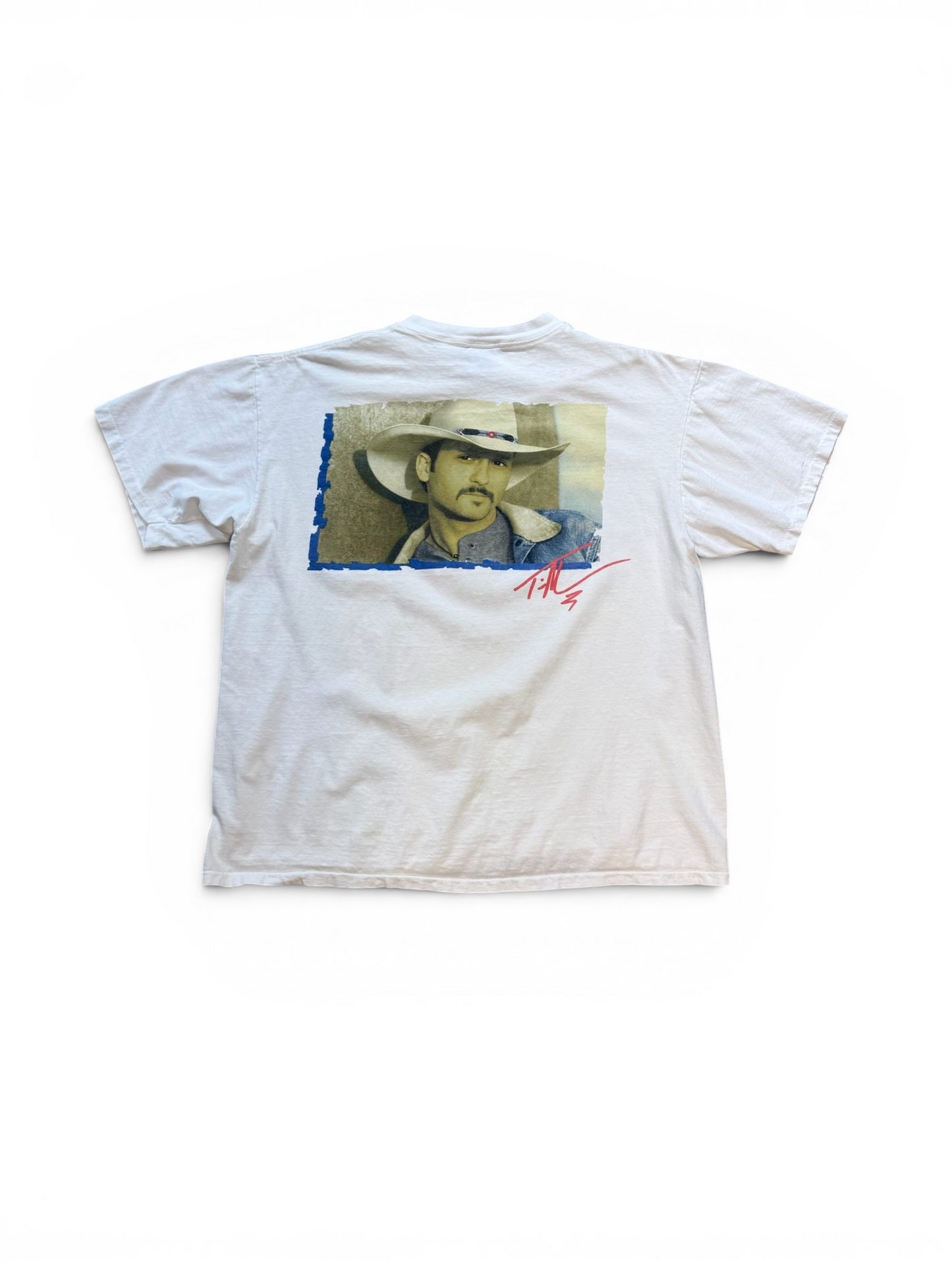 (L) Vintage 1996 Tim McGraw Crew Tee