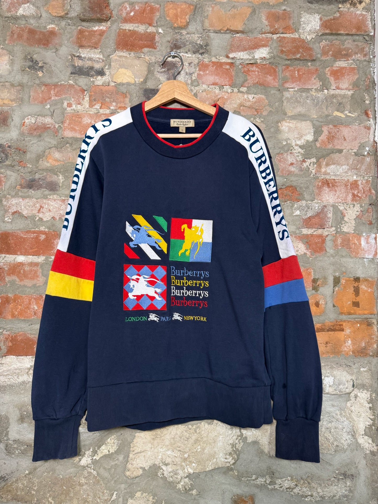 (XL) Burberry Graphic Print Crewneck