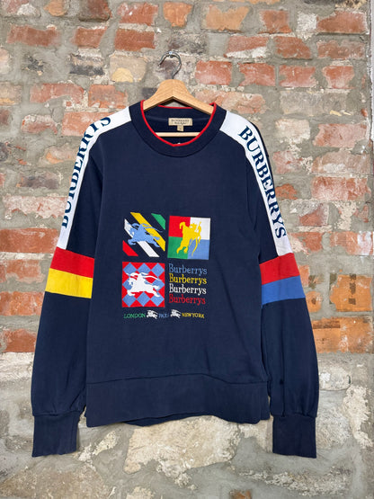 (XL) Burberry Graphic Print Crewneck