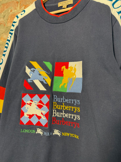 (XL) Burberry Graphic Print Crewneck