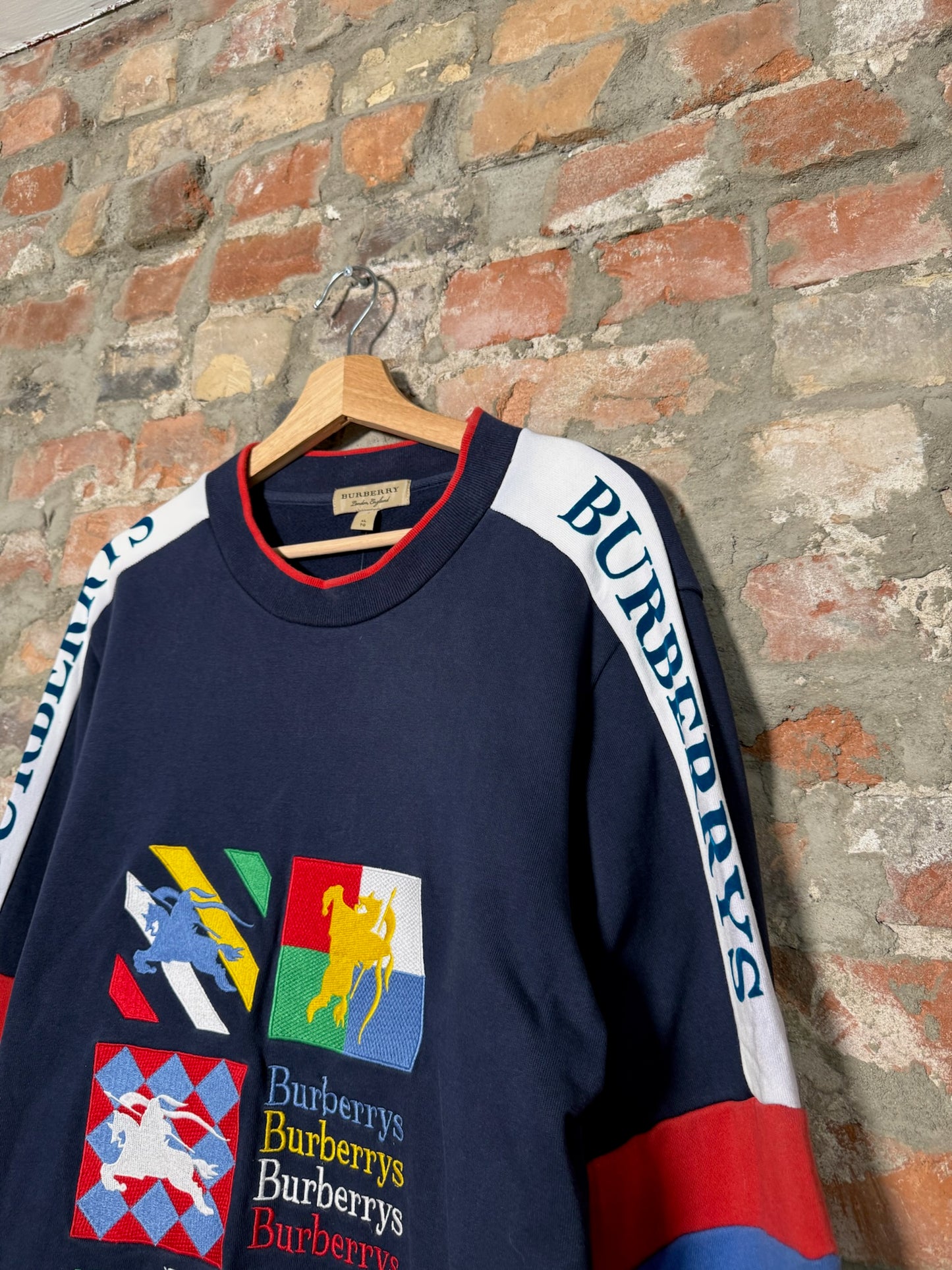 (XL) Burberry Graphic Print Crewneck