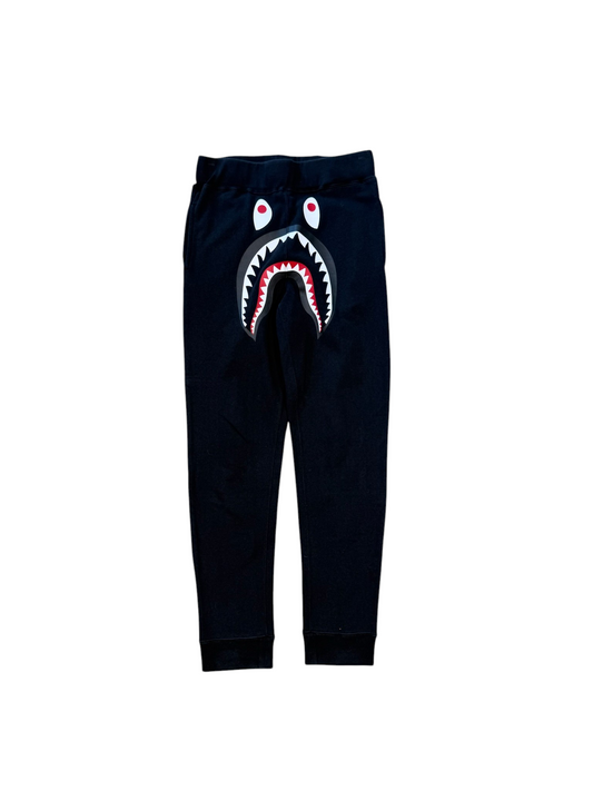 (S) Bape Shark Sweatpants Black