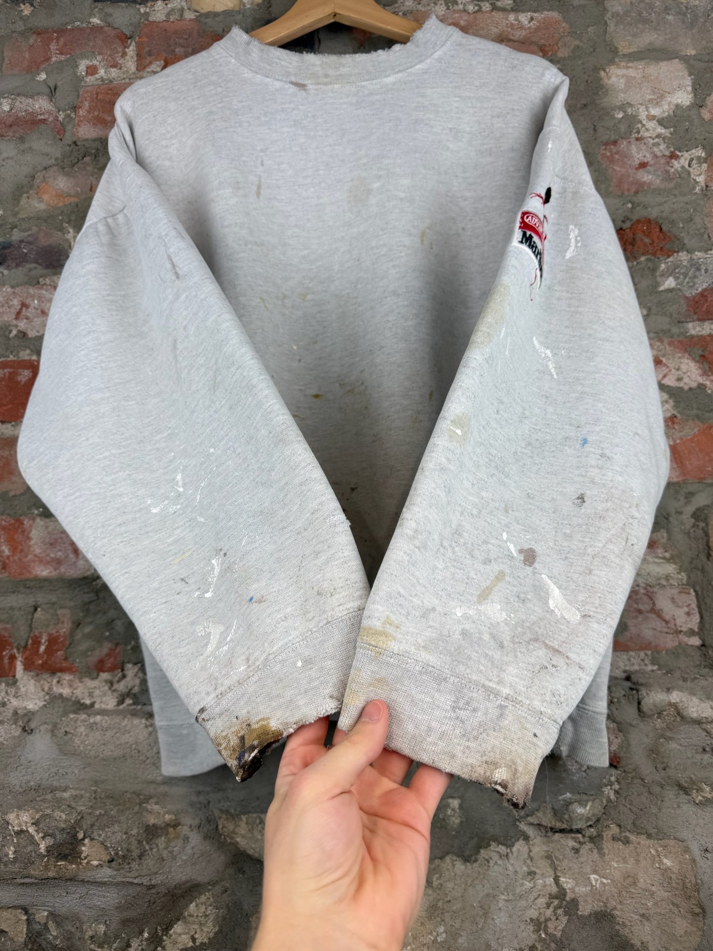 90s Marlboro Gecko Paint Splatter Crewneck Sz L