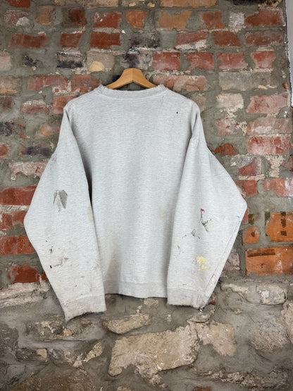 90s Marlboro Gecko Paint Splatter Crewneck Sz L