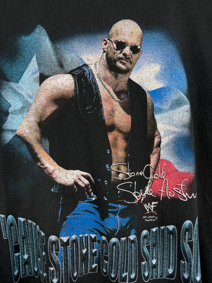 1998 Stone Cold Said So Black Tee Sz XL