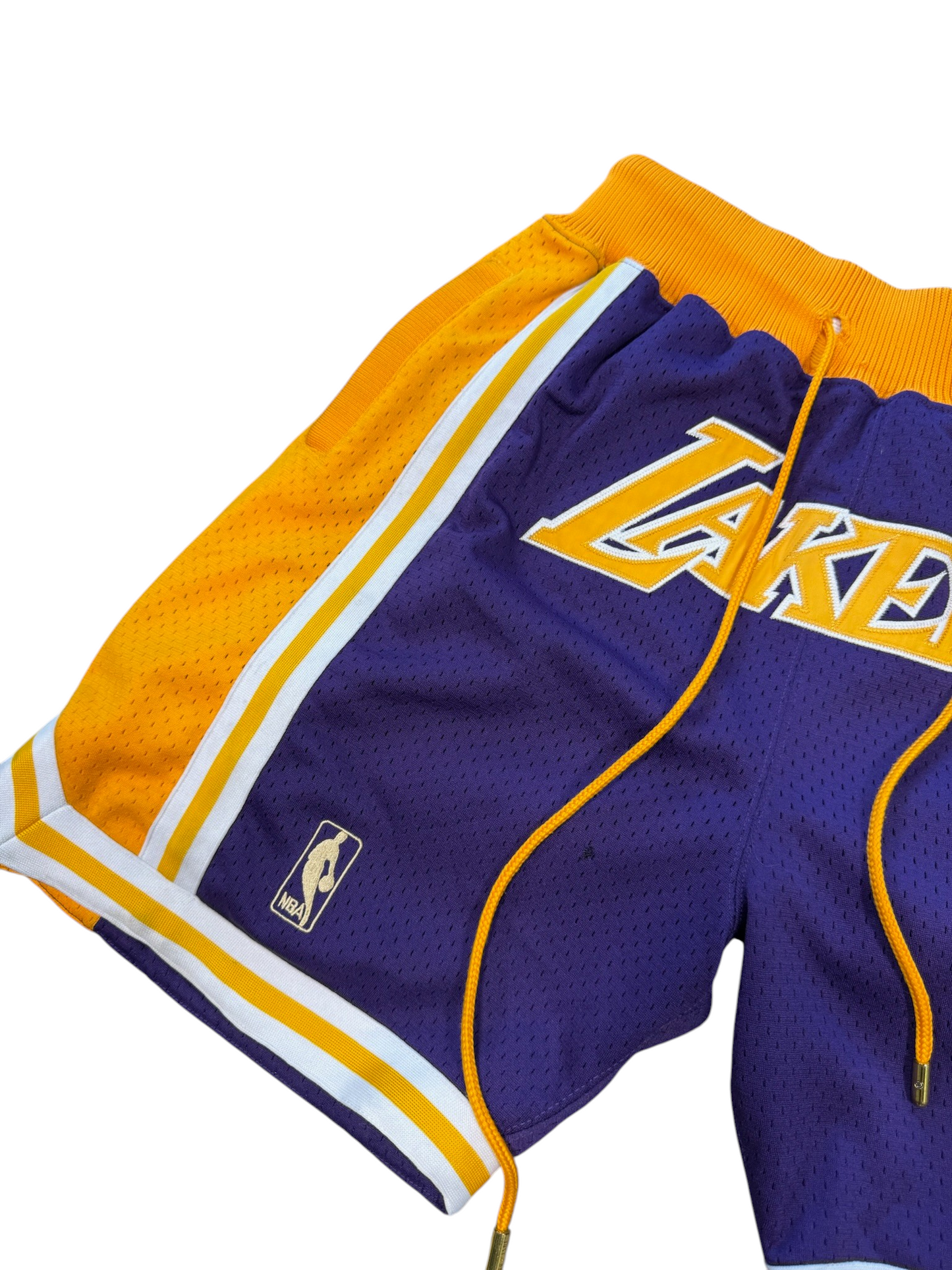 (S) Just Don x Mitchell & Ness Lakers Shorts