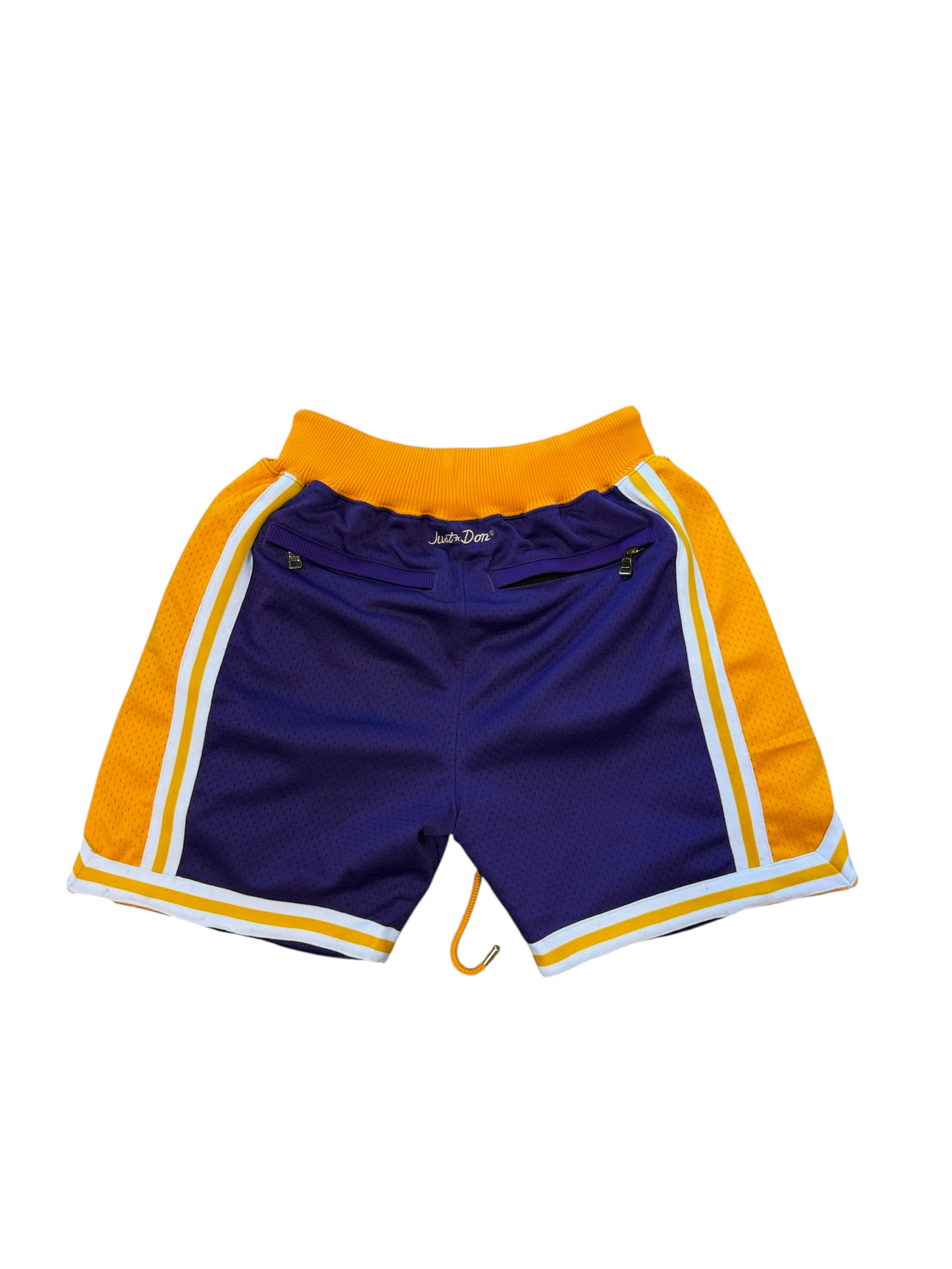 (S) Just Don x Mitchell & Ness Lakers Shorts