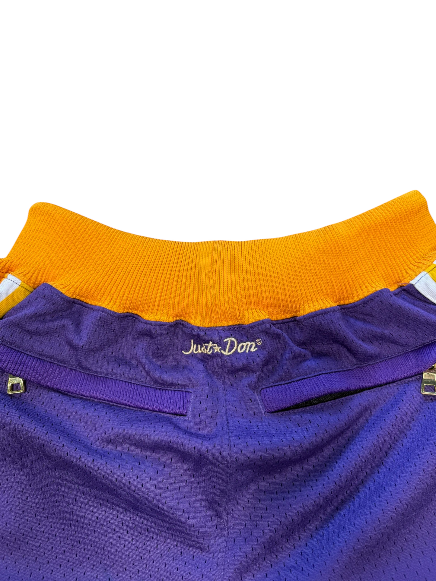(S) Just Don x Mitchell & Ness Lakers Shorts