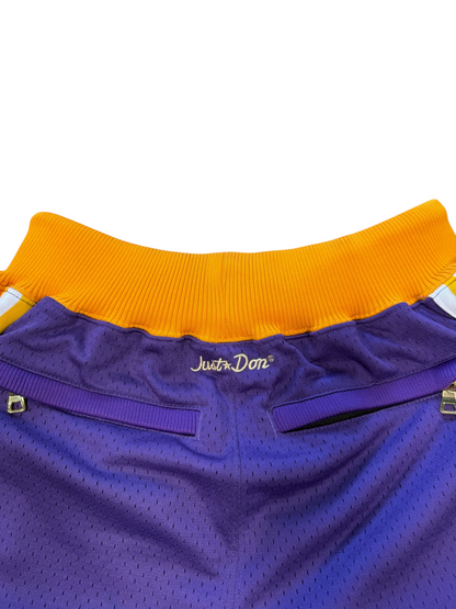 (S) Just Don x Mitchell & Ness Lakers Shorts