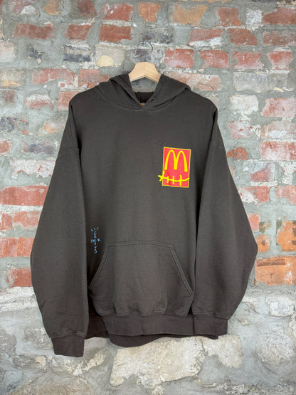 Cactus Jack x Mcdonalds Brown Hoodie Sz L