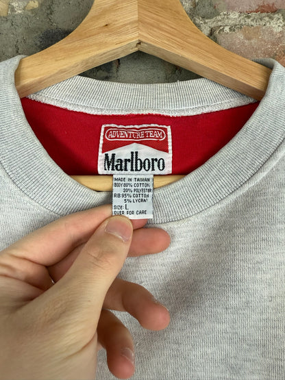 90s Marlboro Gecko Grey Crewneck Sz L