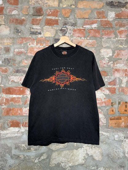 98" Harley Davidson Stewart Florida T-Shirt Sz L