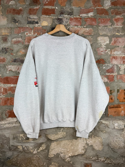 90s Marlboro Gecko Grey Crewneck Sz L