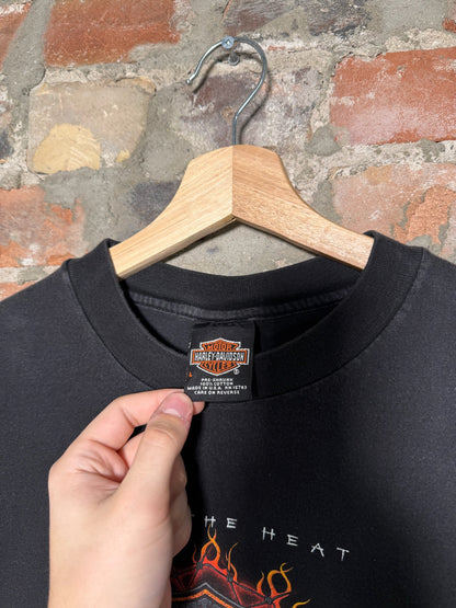 98" Harley Davidson Stewart Florida T-Shirt Sz L
