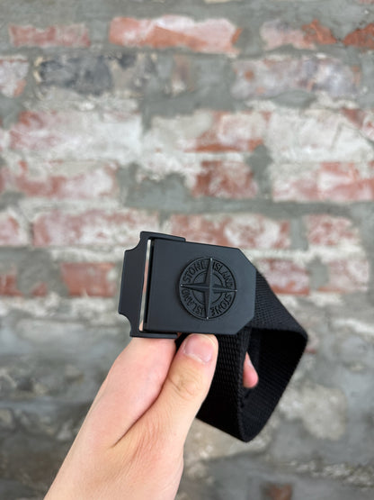 Stone Island Nylon Logo Tape Belt Sz 34W