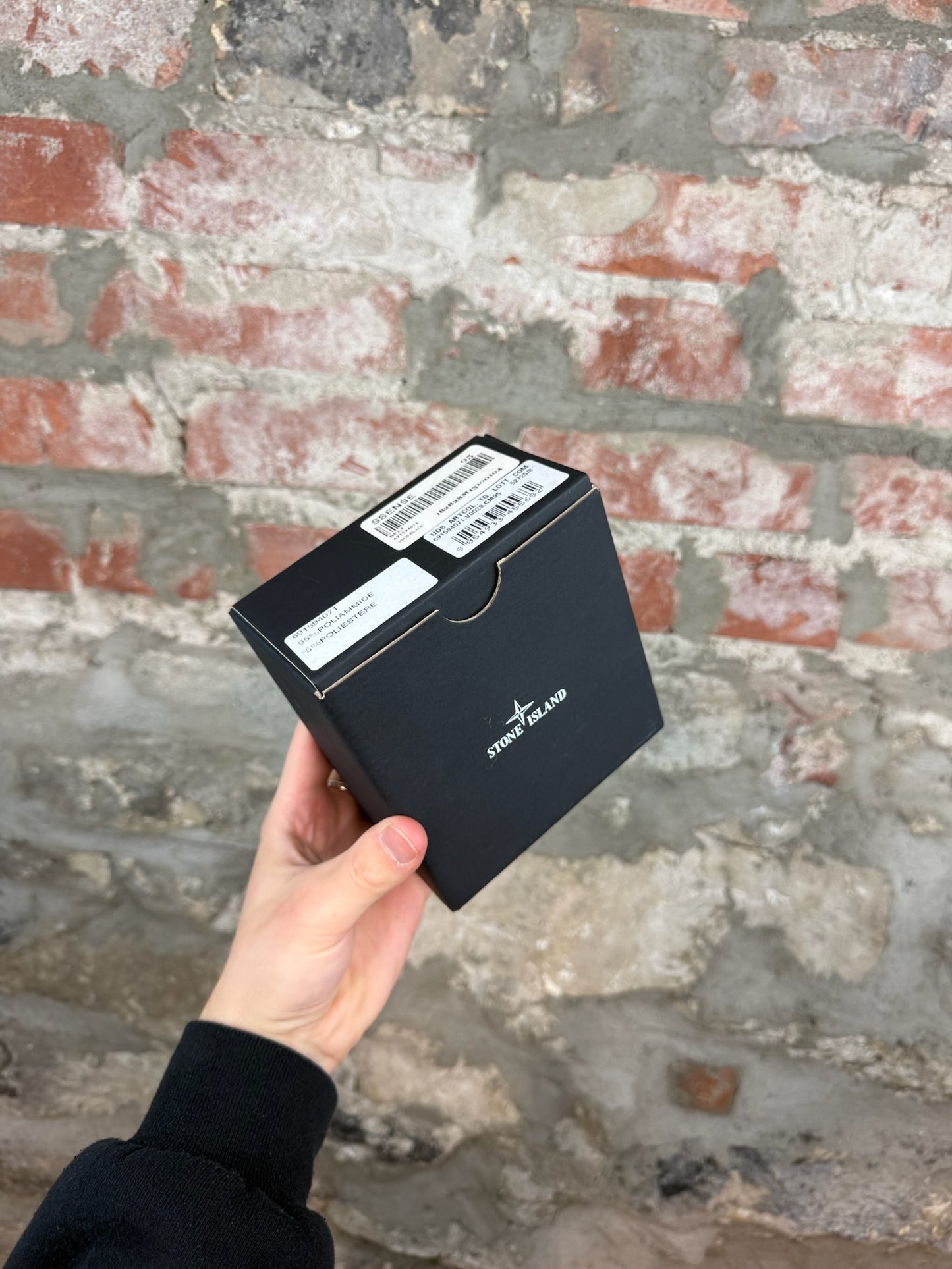 Stone Island Nylon Logo Tape Belt Sz 34W