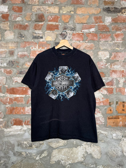 Vtg Harley Davidson Nevada T-Shirt Sz L