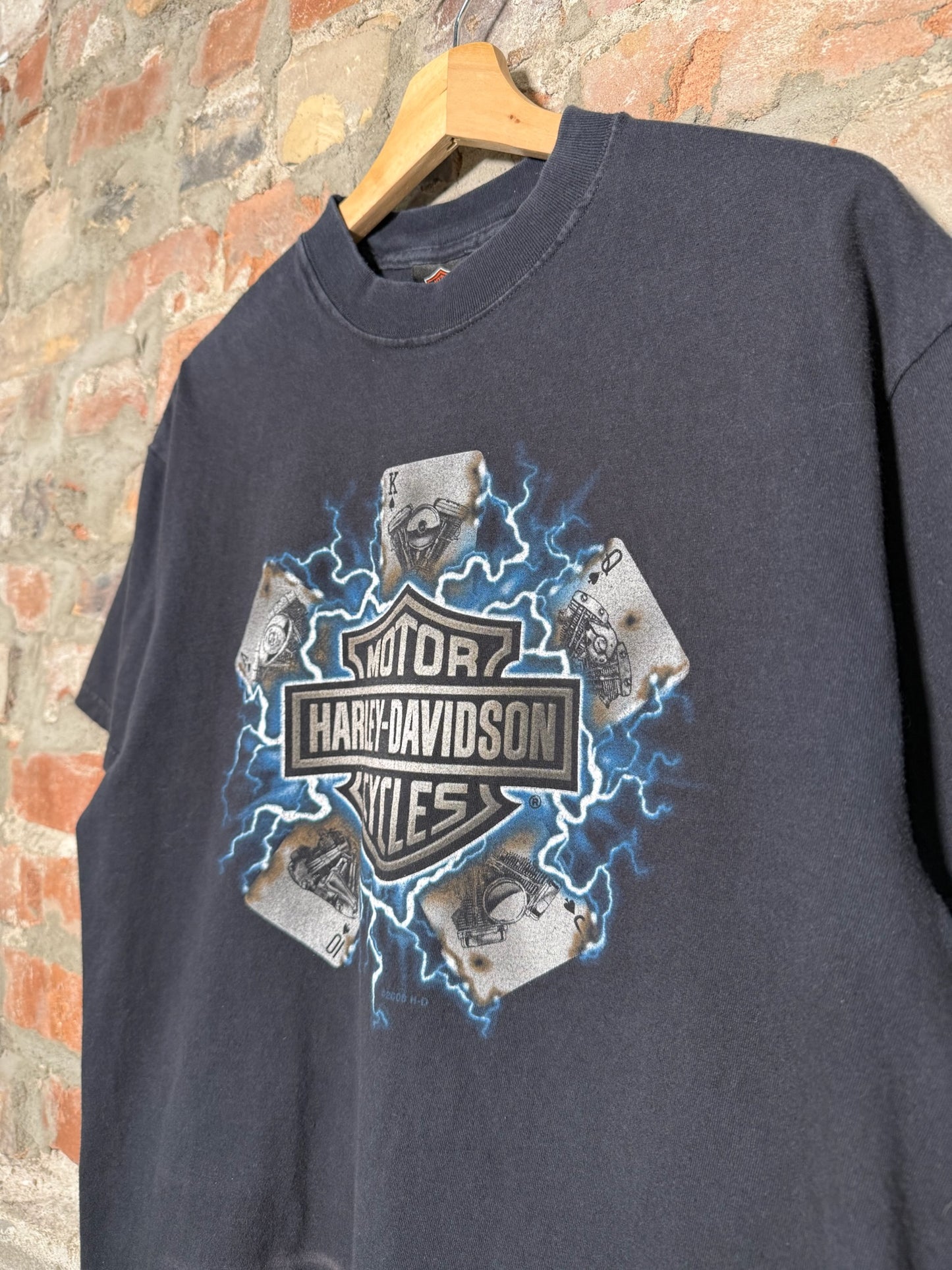 Vtg Harley Davidson Nevada T-Shirt Sz L