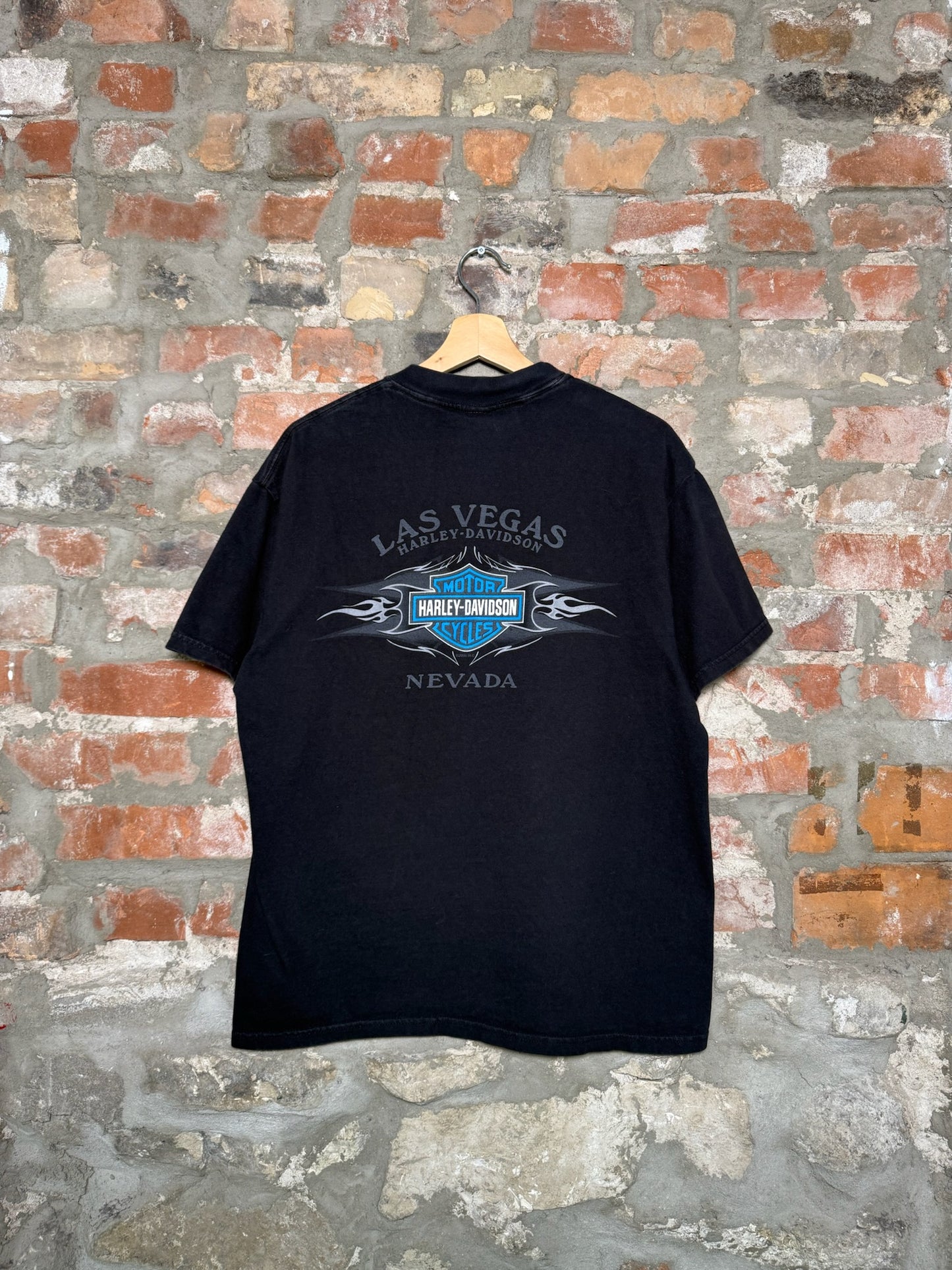 Vtg Harley Davidson Nevada T-Shirt Sz L