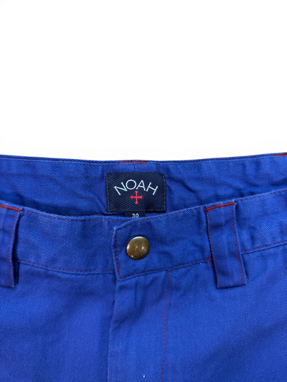 (30W) Noah Cut Blue Shorts