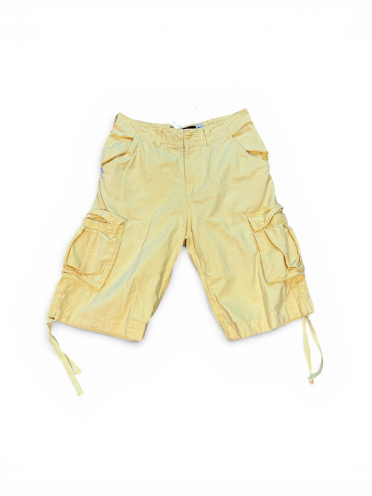 (32W) Y2K Rocawear Yellow Shorts